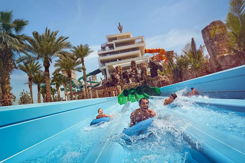 Aquaventure water slides